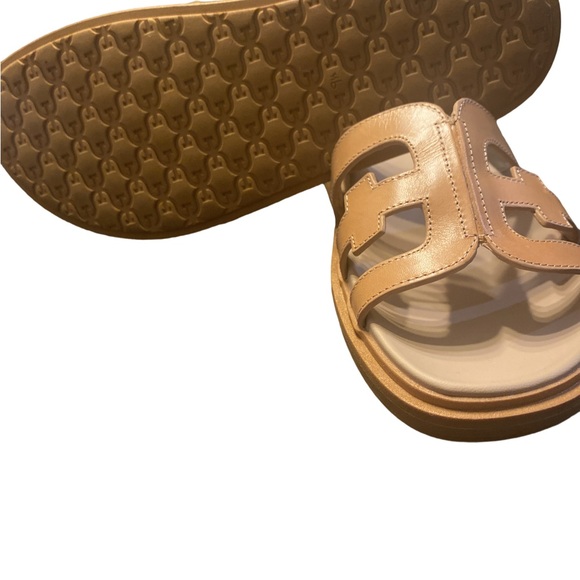 Tan Sam Edelman sandal slides - Picture 2 of 3